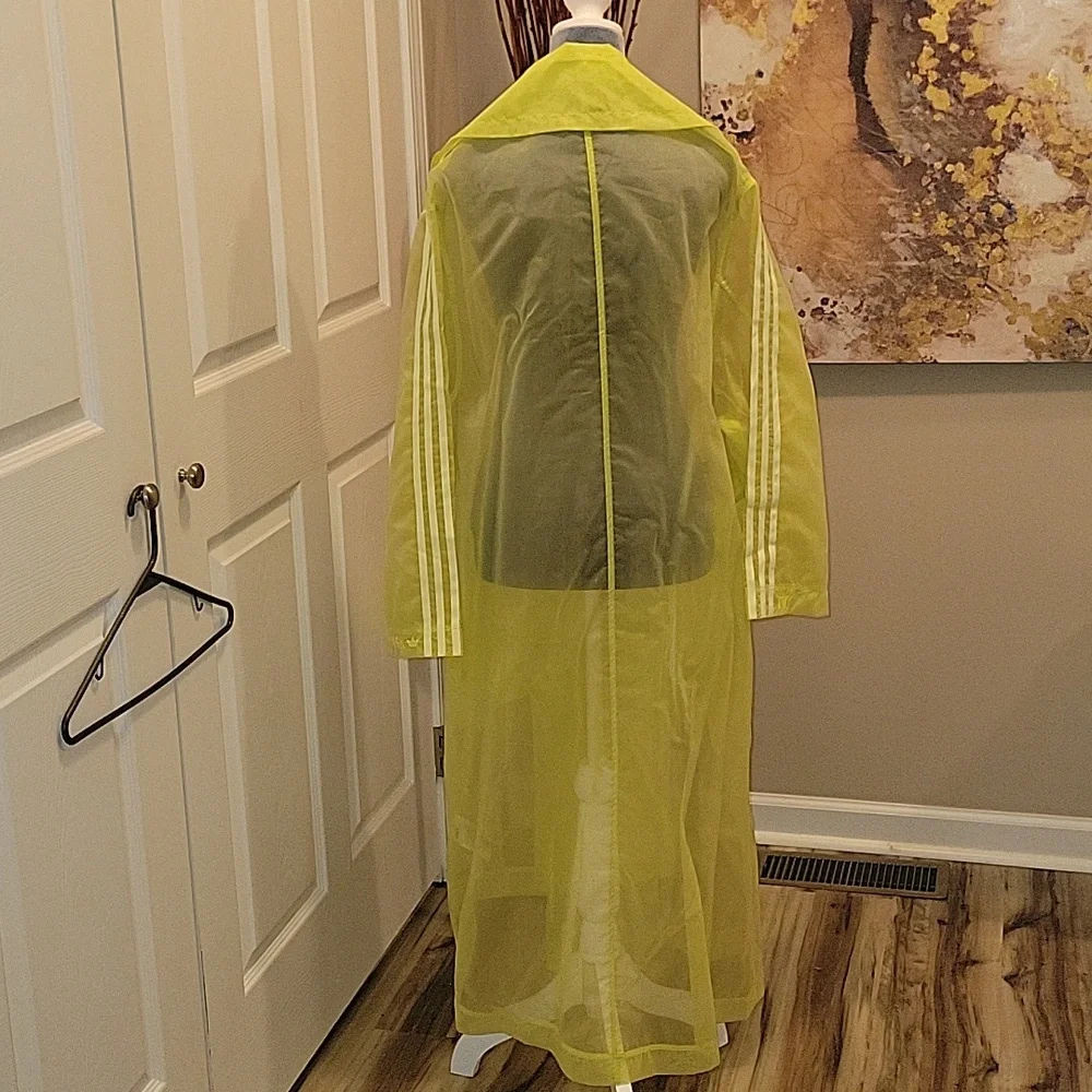 IVY PARK x Adidas SOLD OUT Neon Yellow Nylon Organza Jacket - Picture 11 of 14